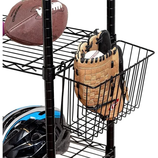 Honey-Can-Do Shelving<Honey Can Do Basket 13-3/8", Black ( SHF-04052 )