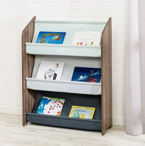 Honey-Can-Do Bookcases<38" 3-Shelf Kids Book Rack (SHF-08278)