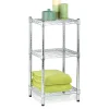 Honey-Can-Do Shelving<3-Tier Modular Stacking Shelf, Chrome (SHF-09364)