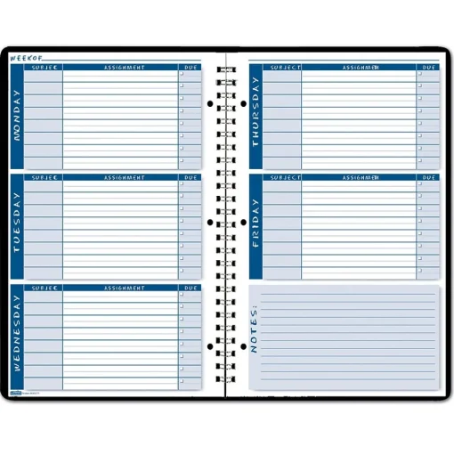 House of Doolittle Grade Books<Non-Dated Assignment Book Student Planner (HOD2575)