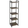 Household Essentials Shelving<Ashwood 5-Shelf Storage Tower (8075-1)
