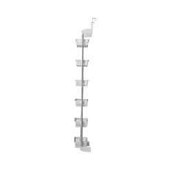 Household Essentials Shelving<6-Shelf Plastic Over-the-Door Storage Rack, 18", (2154-1)