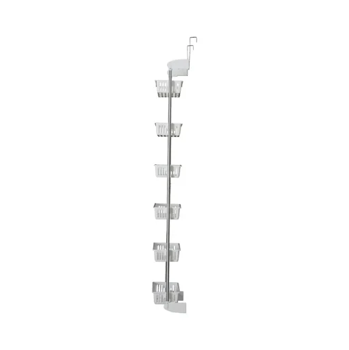 Household Essentials Shelving<6-Shelf Plastic Over-the-Door Storage Rack, 18", (2154-1)