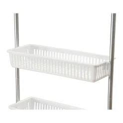 Household Essentials Shelving<6-Shelf Plastic Over-the-Door Storage Rack, 18", (2154-1)