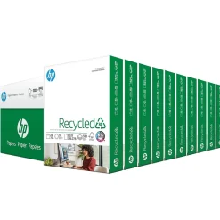 HP Multipurpose Paper<30% Recycled 8.5" x 11" Multipurpose Paper, 20 lbs., 92 Brightness, 5000 Sheets/Carton (E1120)