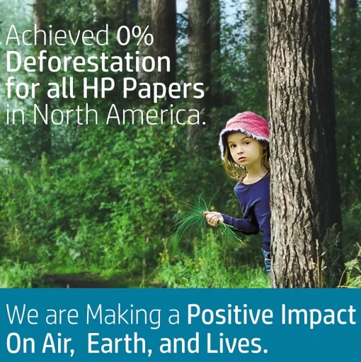 HP Multipurpose Paper<30% Recycled 8.5" x 11" Multipurpose Paper, 20 lbs., 92 Brightness, 5000 Sheets/Carton (E1120)