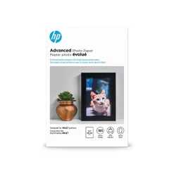 HP Photo Paper<Advanced Glossy Photo Paper, 4" x 6", 100 Sheet/Pack (Q6638A)