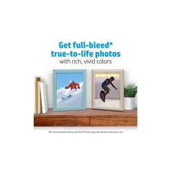 HP Photo Paper<Advanced Photo Paper, Glossy, 8" x 10", 25 Sheets/Pack (6J777A)