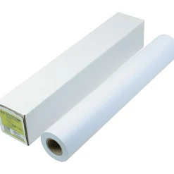 HP Wide Format Paper<Designjet Universal Bond Paper, 21 lbs., 4.2 mil, 24" x150 ft., White, 1/Roll (HEWQ1396A)