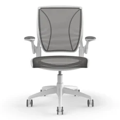 Humanscale Office Chairs<Diffrient World Ergonomic Mesh Swivel Task Chair, White/Black (W11BN10N10SHNSC)