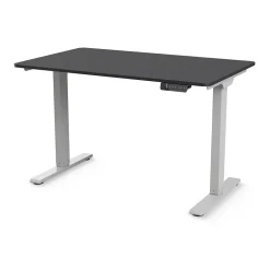 Humanscale Standing Desks<eFloat Go 2.0 48"W Electric Rectangular Adjustable Standing Desk, Black (FYH12TS2448BL)