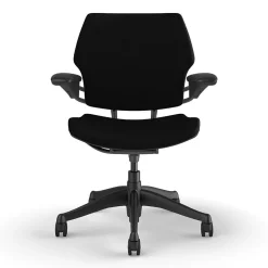 Humanscale Office Chairs<Freedom Ergonomic Fabric Swivel Task Chair, Black (F111GCF10XFSHNSC)