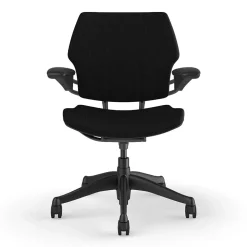 Humanscale Office Chairs<Freedom Ergonomic Fabric Swivel Task Chair, Black (F111GFT10XFSHNSC)