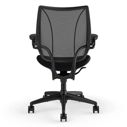 Humanscale Office Chairs<Liberty Ergonomic Fabric Swivel Task Chair, Black (L113BM10CF10XFSHNSC)