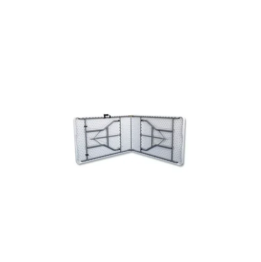 ICEBERG Folding Tables<Bifold Resin Folding Table, Rectangular, 94.5" x 29.9" x 30", White Granite Top, 2/Pack (ICE61273)