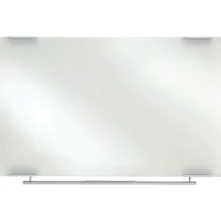 ICEBERG Dry Erase<Clarity Glass Dry-Erase Whiteboard, 5' x 3' (31150)