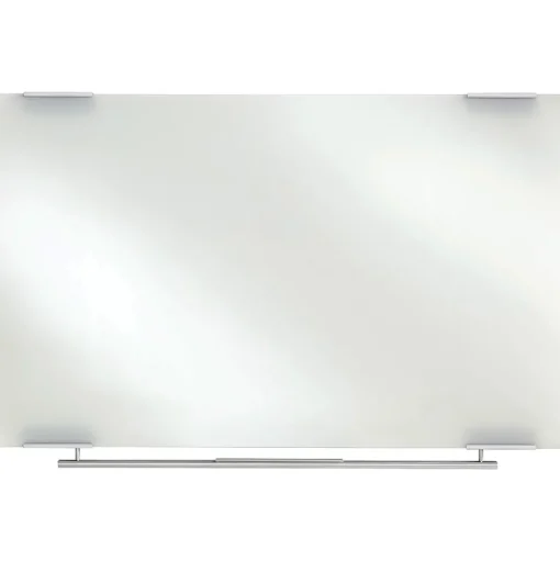 ICEBERG Dry Erase<Clarity Glass Dry-Erase Whiteboard, 5' x 3' (31150)