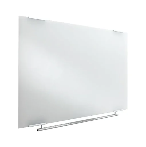 ICEBERG Dry Erase<Clarity Glass Dry-Erase Whiteboard, 5' x 3' (31150)