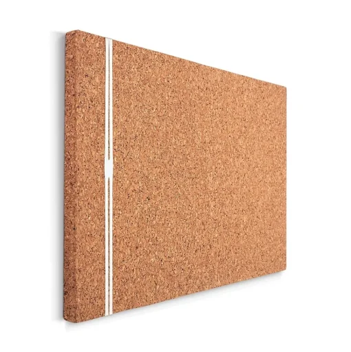 ICEBERG Bulletin<Frameless 24"x38" Designer Cork Bulletin Board (35010)