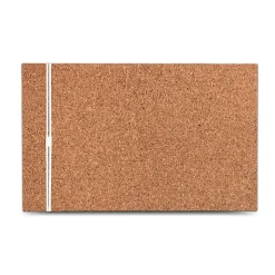ICEBERG Bulletin<Frameless 24"x38" Designer Cork Bulletin Board (35010)
