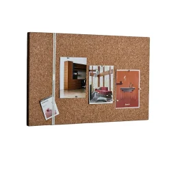 ICEBERG Bulletin<Frameless 24"x38" Designer Cork Bulletin Board (35010)
