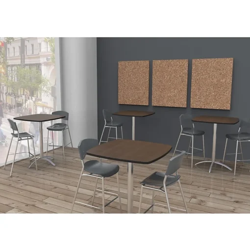 ICEBERG Bulletin<Frameless 24"x38" Designer Cork Bulletin Board (35010)