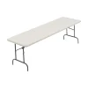 ICEBERG Folding Tables<IndestrucTable TOO 600S Folding Table, 96" x 30", Platinum (65333)