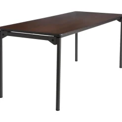 ICEBERG Folding Tables<Maxx Legroom Rectangular Folding Table, Walnut, 29 1/2"H x 72"W x 30"D