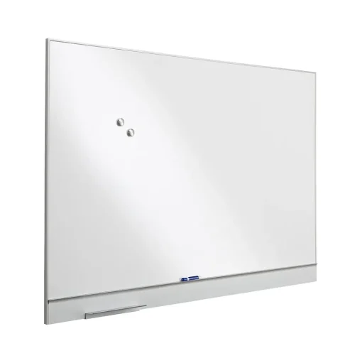 ICEBERG Dry Erase<Polarity Steel Dry-Erase Whiteboard, Aluminum Frame, 6' x 4' (31260)