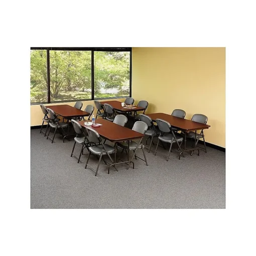 ICEBERG Folding Tables<Premium Folding Table, 72" x 30", Mahogany (55224)