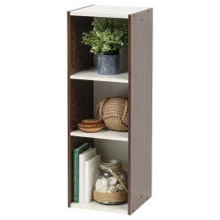 Iris Shelving<® 11" x 34" Space Saving Shelf, Walnut Brown (596308)