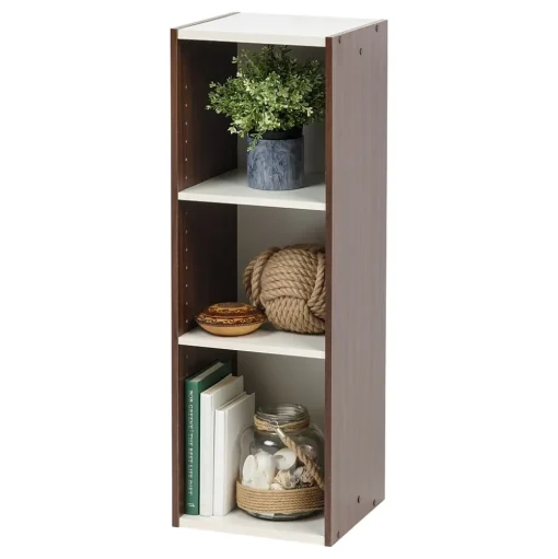 Iris Shelving<® 11" x 34" Space Saving Shelf, Walnut Brown (596308)