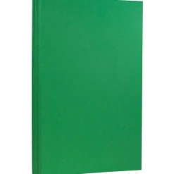 JAM Paper Card Stock<65 lb. Cardstock Paper, 8.5" x 14", Green, 50 Sheets/Pack (16730936)