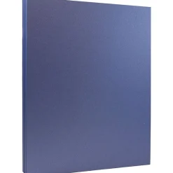JAM Paper Card Stock<110 lb. Cardstock Paper, 8.5" x 11", Sapphire Blue Stardream, 50 Sheets/Pack (173SD8511SI285)