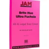 JAM Paper Card Stock<65 lb. Cardstock Paper, 8.5" x 14", Ultra Fuchsia Pink, 50 Sheets/Pack (16730928)