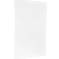JAM Paper Card Stock<80 lb. Cardstock Paper, 8.5" x 14", Glossy White, 50 Sheets/Pack (236931271)