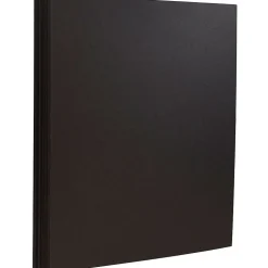 JAM Paper Card Stock<65 lb. Cardstock Paper, 8.5" x 11", Black, 50 Sheets/Pack (64431263)