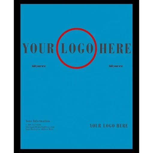 JAM Paper Card Stock<65 lb. Cardstock Paper, 8.5" x 11", Blue, 50 Sheets/Pack (101899)