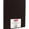 JAM Paper Card Stock<28 lb. Colored Paper, 8.5" x 11", Black, 50 Sheets/Pack (64429571)
