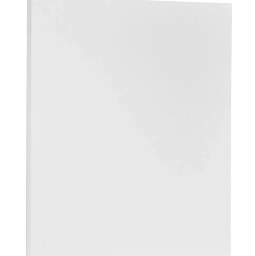 JAM Paper Card Stock<36 lb. Cover Paper, 8.5" x 11", Clear, 250 Sheets/Ream (1566B)