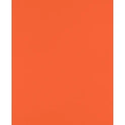 JAM Paper Card Stock<8.5” x 11” Cardstock, 100lb, Tangerine, 50/pack (81211-C-112-50)