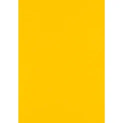 JAM Paper Card Stock<12" x 18" Cardstock, Sunflower, 50/pack (1218-C-12-50)