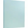 JAM Paper Card Stock<8.5" x 11" Vellum Bristol Cardstock, 110lb, Blue, 100/pack (216916789G)