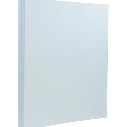 JAM Paper Card Stock<Extra Heavyweight 130 lb. Cardstock Paper, 8.5" x 11", Baby Blue, 25 Sheets/Pack (296131623)