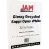 JAM Paper Photo Paper<Glossy Presentation Paper, 8.5" x 11", 100 Sheets/Pack (1034701D)