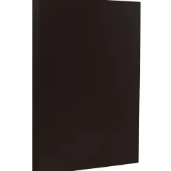 JAM Paper Multipurpose Paper<Legal Matte 8.5" x 14" Multipurpose Paper, 28 lbs., Black, 50 Sheets/Pack (64429500)
