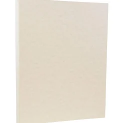 JAM Paper Card Stock<Parchment 65 lb. Cardstock Paper, 8.5" x 11", Pewter Gray, 250 Sheets/Ream (96600800B)