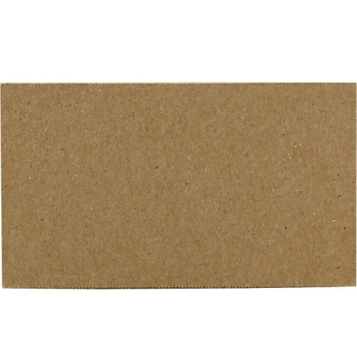 JAM Paper Business Cards<® Printable Business Cards, 3 1/2 x 2, Brown Kraft Paper Bag Recycled, 100/Pack (22128339)