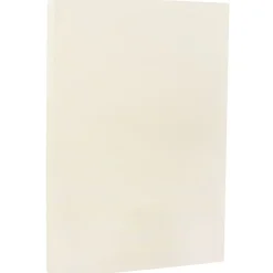 JAM Paper Card Stock<Strathmore 80 lb. Cardstock Paper, 8.5" x 14", Ivory White Wove, 50 Sheets/Pack (17428906)