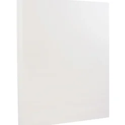 JAM Paper Card Stock<Strathmore 130 lb. Cardstock Paper, 8.5" x 11", Bright White, 25 Sheets/Pack (1196723)
